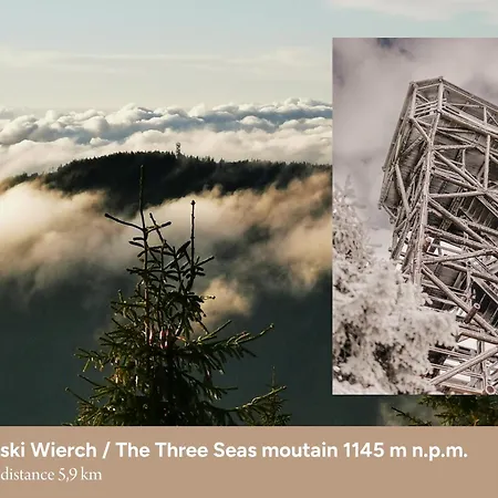 Butikowe W Sudetach - Trzy Morza - Pod Gora Trojmorski Wierch Apartmán